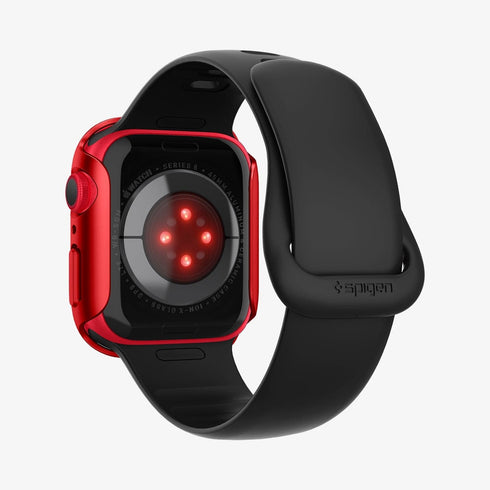 ACS05458 - Apple Watch Ultra (Apple Watch (49mm)) Case Thin Fit in black showing the front